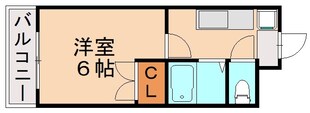 本城駅 徒歩7分 3階の物件間取画像